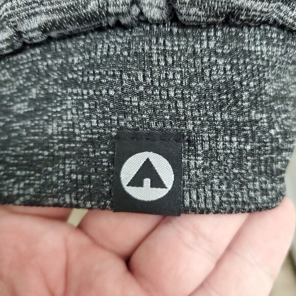 Airwalk Men's Gray‎ Black Spacedye Sherpa Lined Plush Zip Front Hoodie Size L - Picture 6 of 9